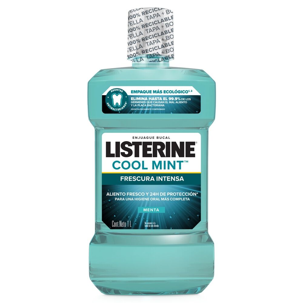 Enjuague Bucal Listerine Coolmint Frescura Intensa 1L