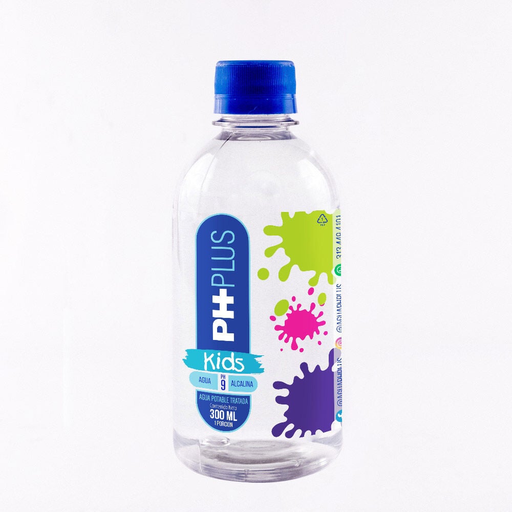 Agua Potable Ph Plus Kids Frasco X 300Ml
