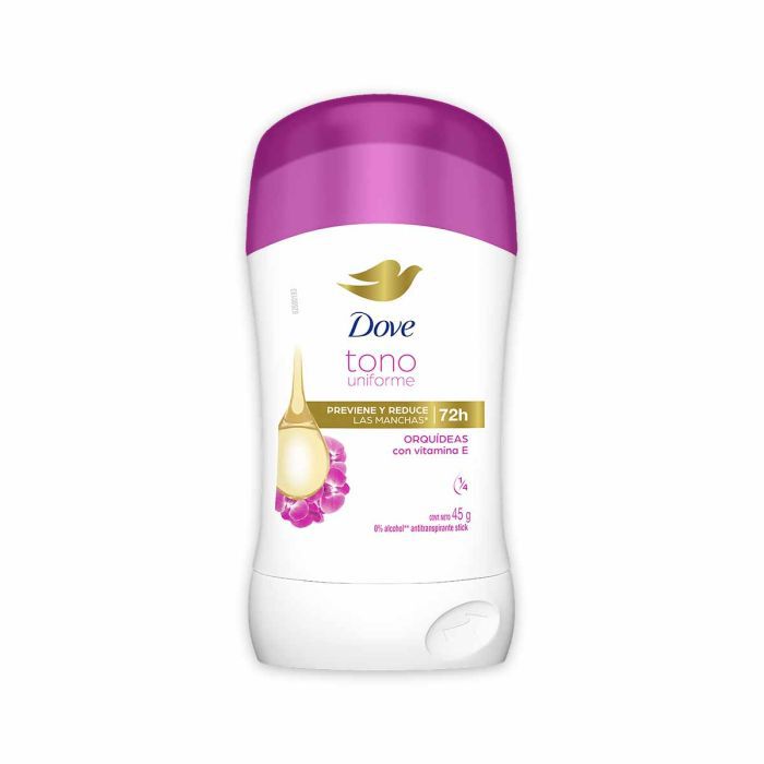 Desodorante Dove Tono Uniforme 72H Barra X 45Gr