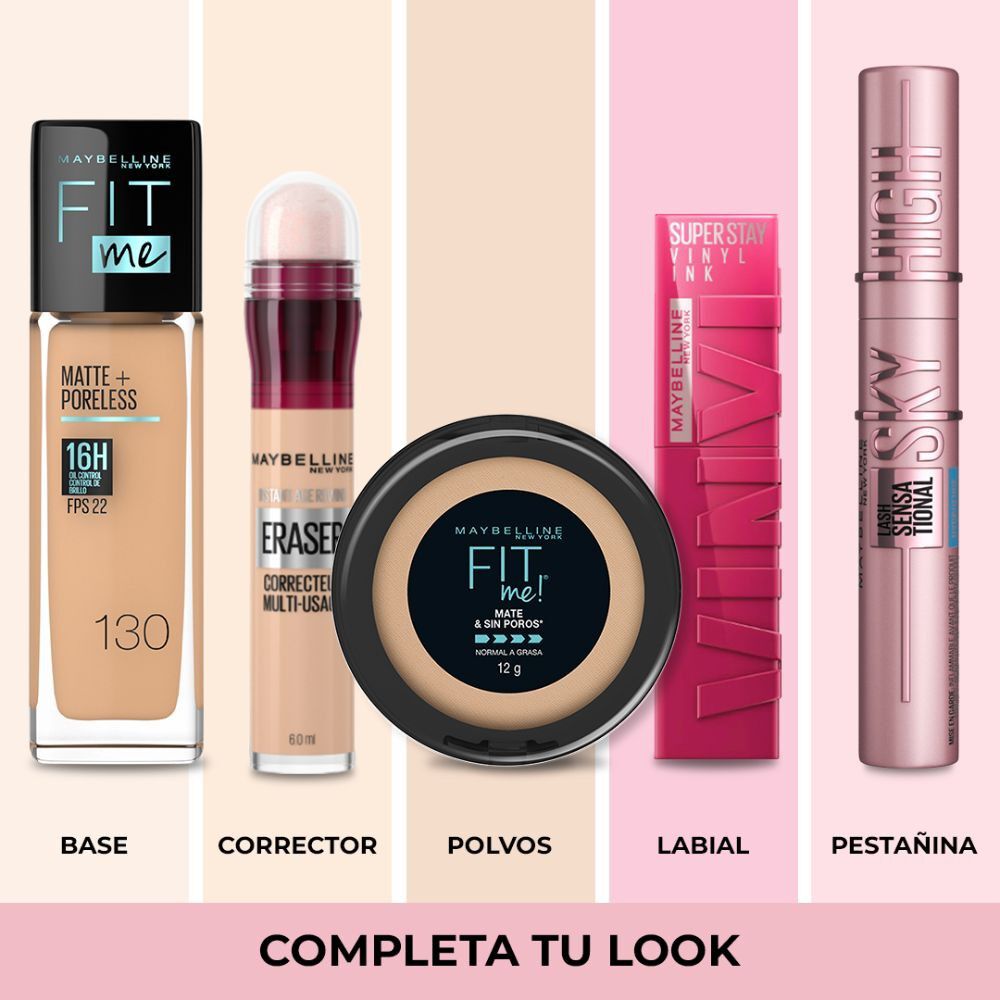 Base-L&iacute;quida-Maybelline-Fit-Me-Matte-+-Poreless-Acabado-Mate-Tono-130-Buff-Beige-30-Ml--imagen-5