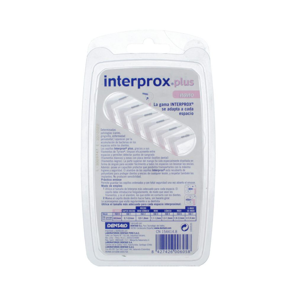 Cepillos-Interproximales-Interprox-Sobre-X-6-Color-Rosado-imagen-2