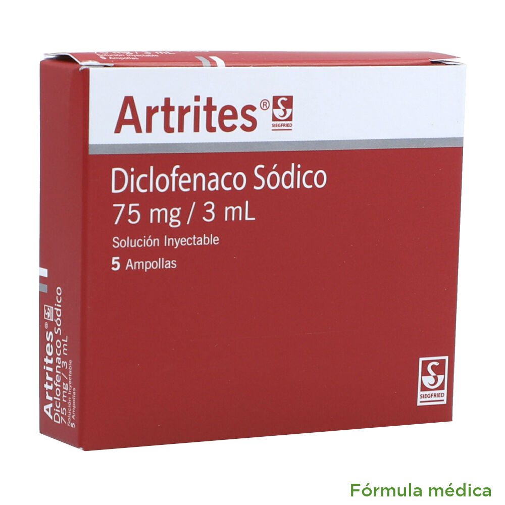 Artrites-75-Mg/3Ml-(25Mg/Ml)-Soluci&oacute;n-Inyectable-X-1-Ampolla-imagen