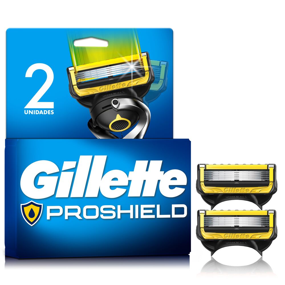 Repuesto Cuchilla Afeitar Gillette Sobre X 2 Fusion5 Proshield