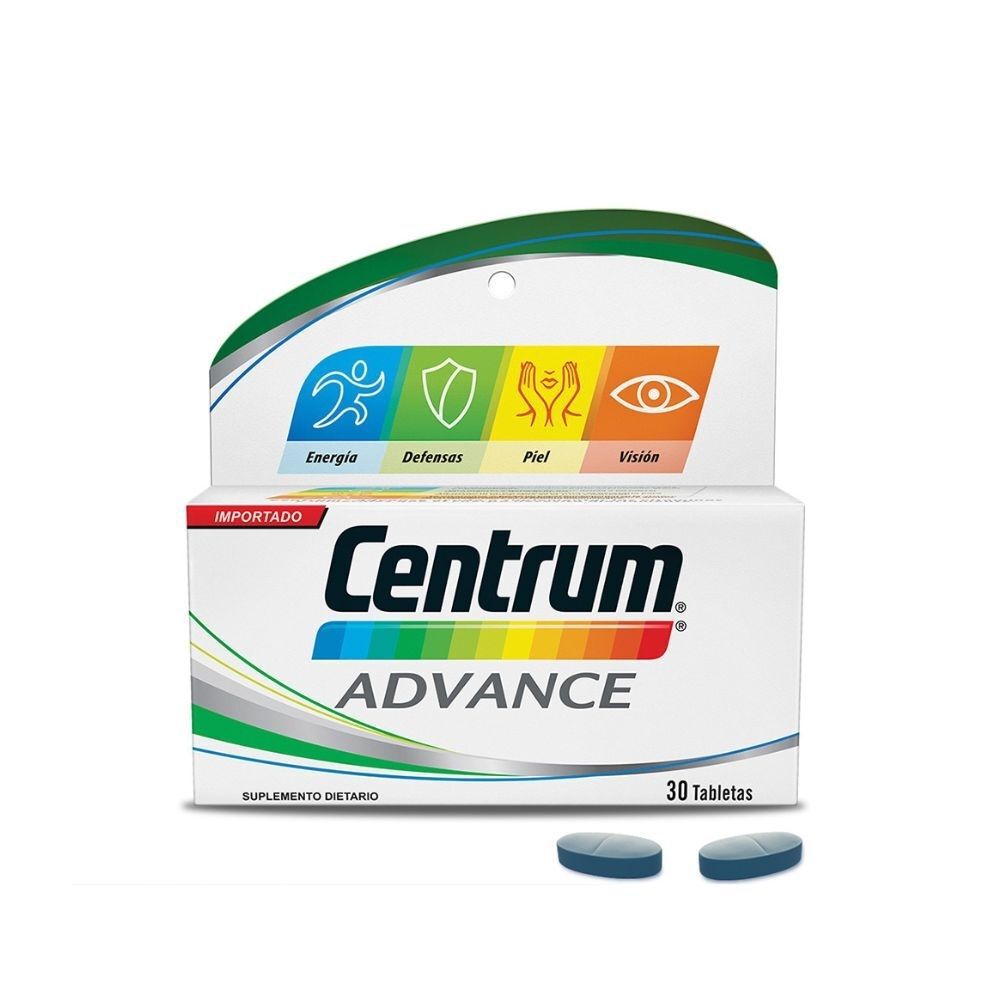 Centrum Advance Tabletas Frasco X 30