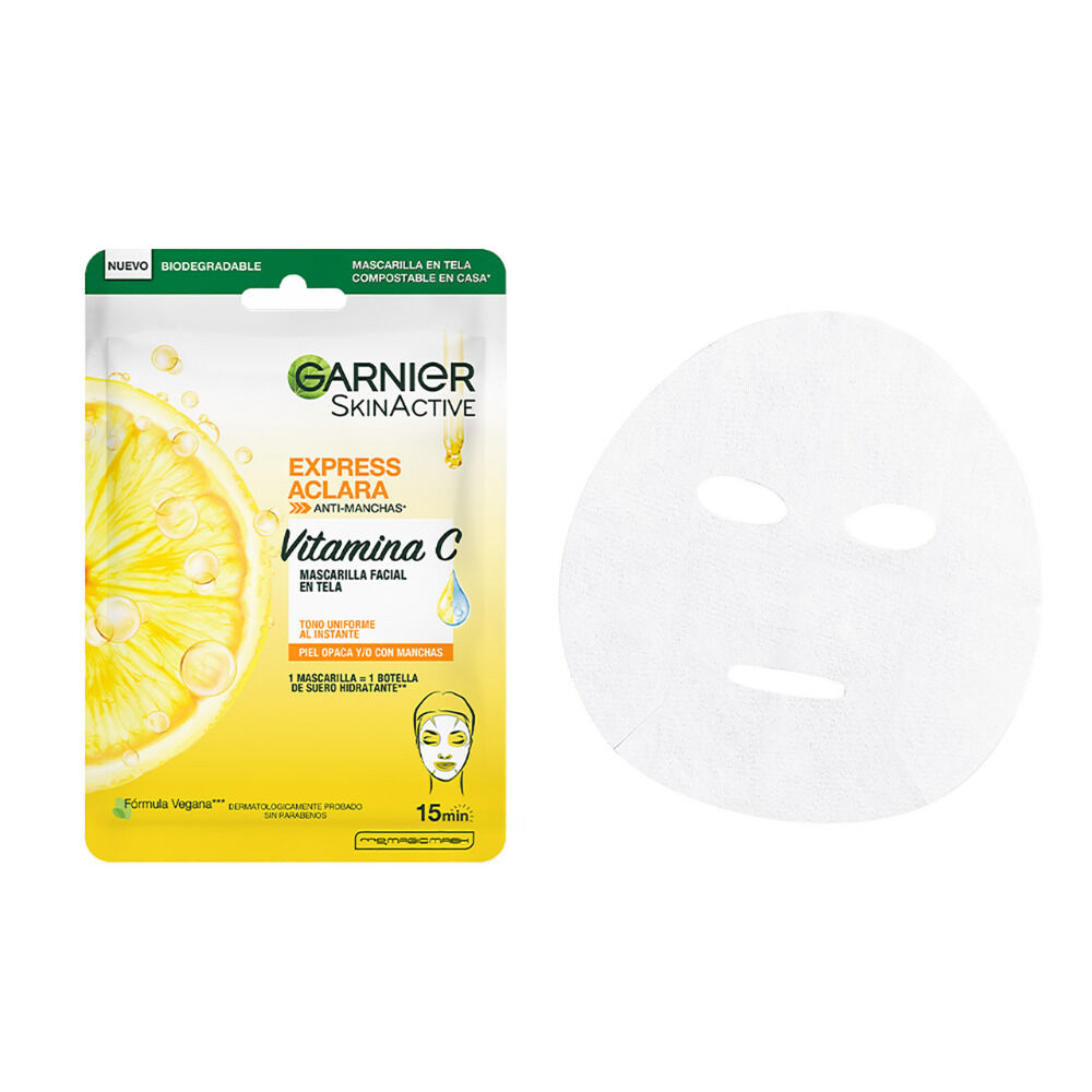 Mascarilla-Facial-En-Tela-Express-Aclara-Garnier-Skinactive-Vitamina-C-+-Limon-Sobre-X-28Gr-imagen-3