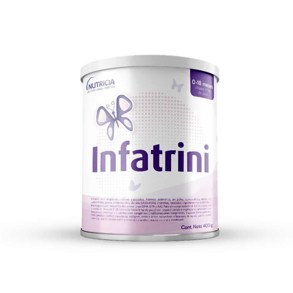 Infatrini 0-24 Meses Polvo Nutricia Tarro X 400Gr