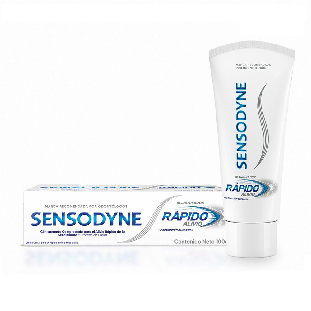Crema Dental Rapido Alivio Sensodyne Tub X 100Gr Blanqueador