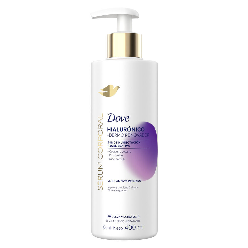 Crema Serum Corporal Dove Hialuronico Frasco x400ML
