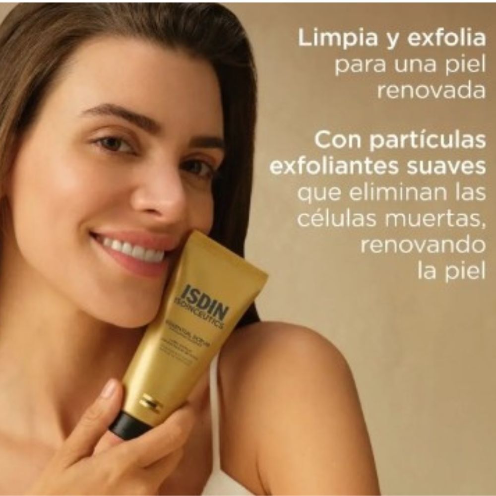 Gel-Limpiador-Facial-Isdinceutics-Essential-Scrub-Tub-X-100Gr-imagen-3