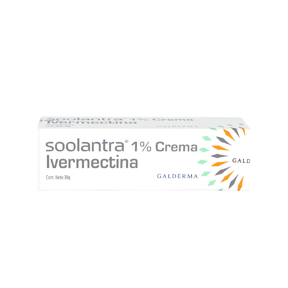 Soolantra-Ivermectina-Crema-T&oacute;pica-1%-Tubo-X-30-Gr-imagen