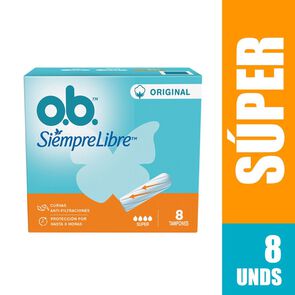Tampones-Original-Super-Ob-Siempre-Libre-Caja-X-8-imagen