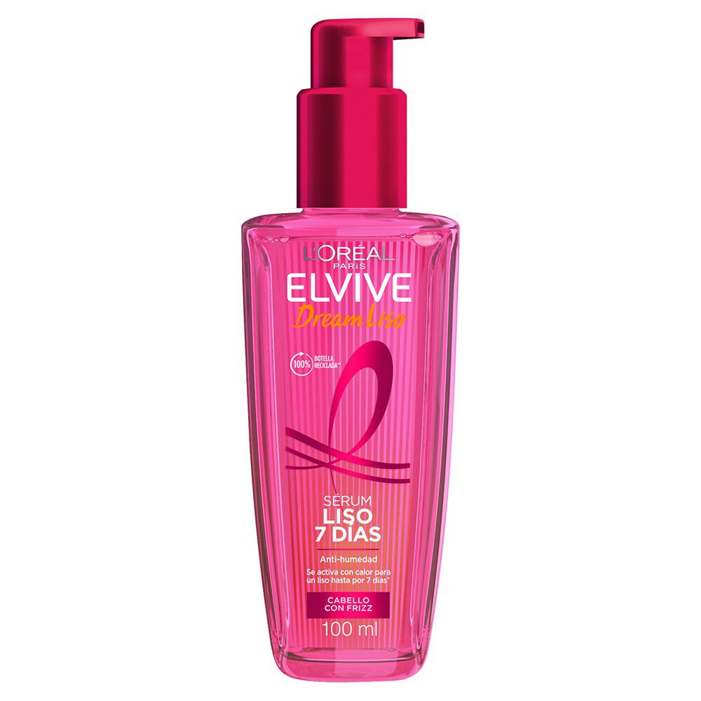 Serum L'Oréal Paris Elvive Dream Liso Para Un Cabello Liso Y Sin Frizz X100Ml