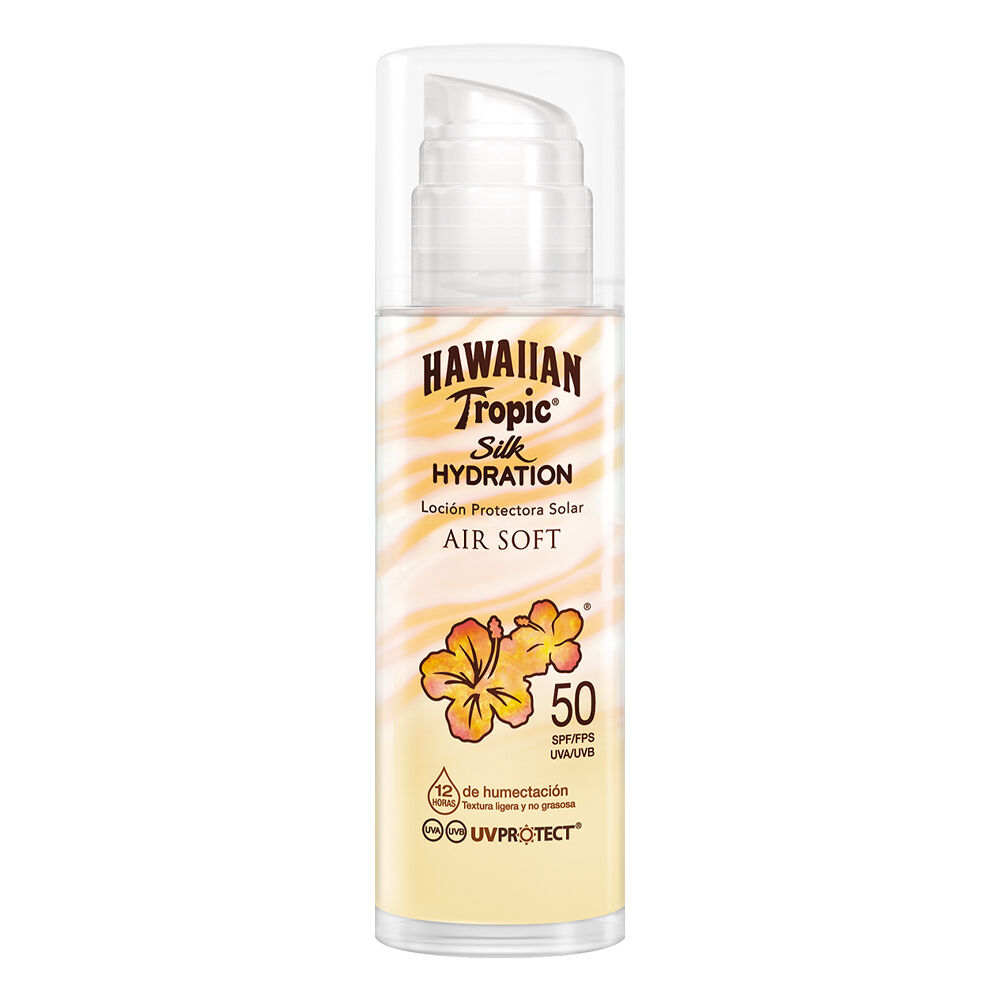 Protector Solar Hawaiian Tropic Silk Hydration Spf 50 Locion Frasco Por 150Ml