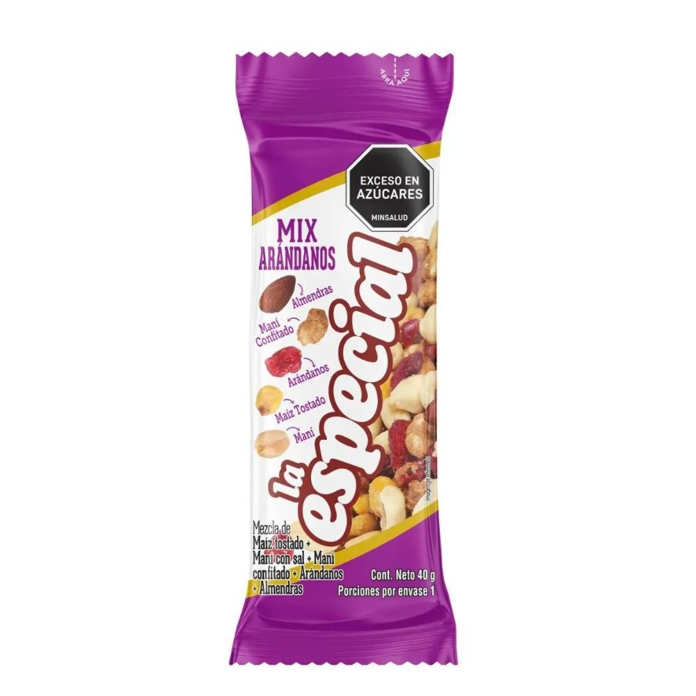 Mani La Especial Mix Arandanos Und X 40Gr