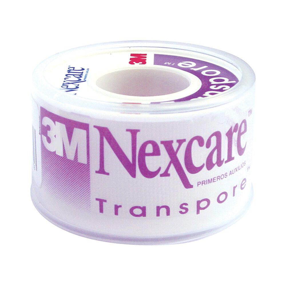 Transpore-3M-Nexcare-Dispensador-Sobre-1-Rollo-(24Mm-X-5M)-imagen-1