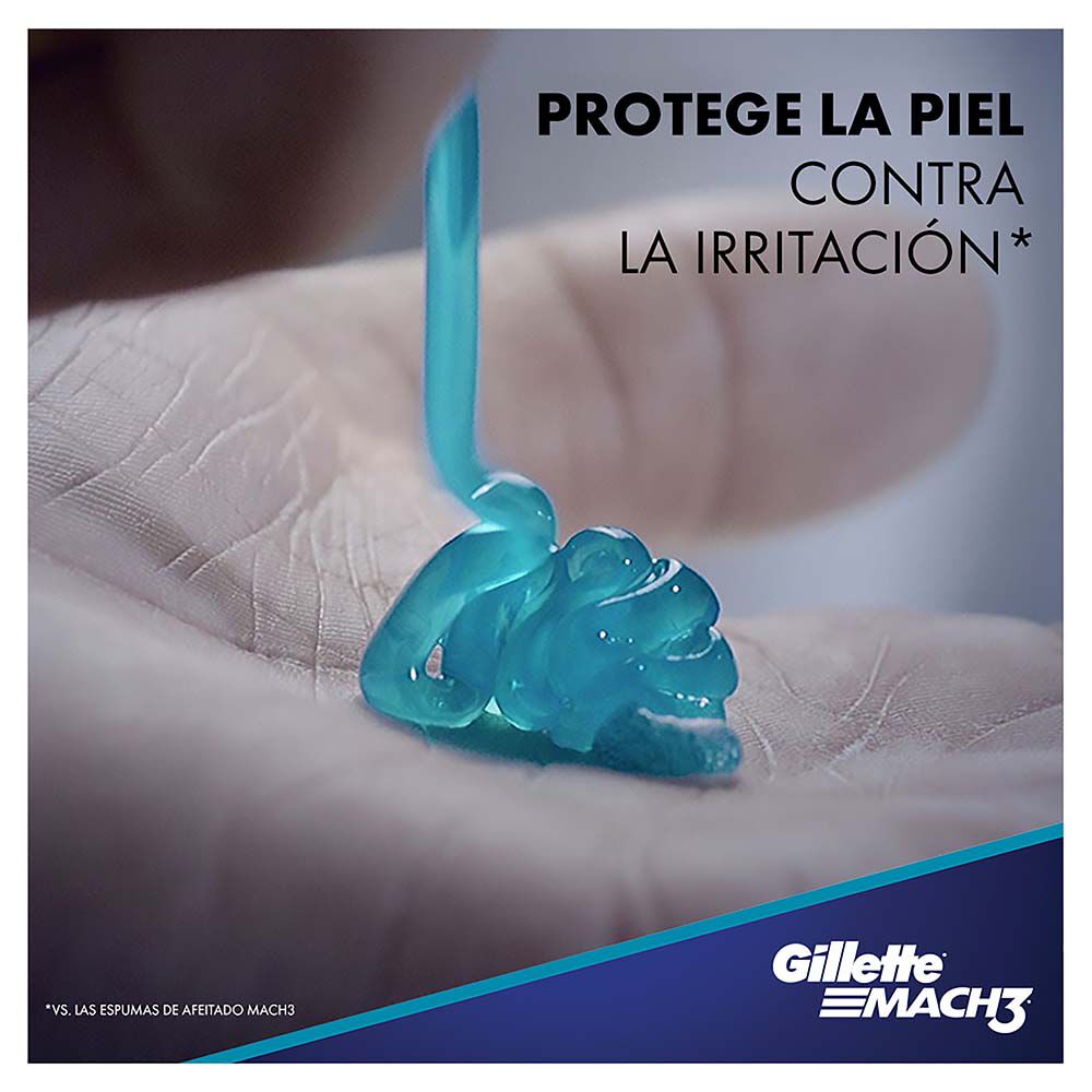 Gel-Afeitar-Extra-Comfort-Gillette-Mach3-Complete-Defense-Frasco-X-72Ml-imagen-2