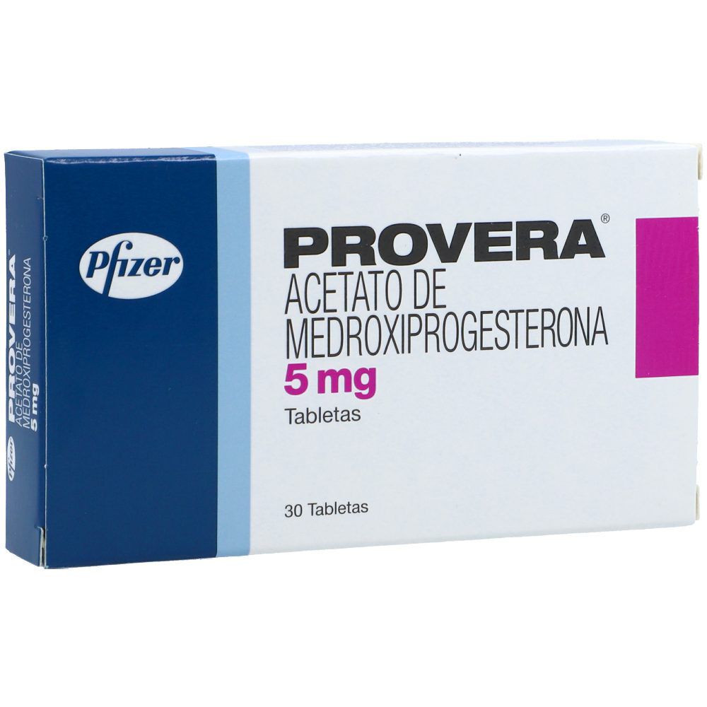 Provera 5Mg Caja X 30 Tabletas