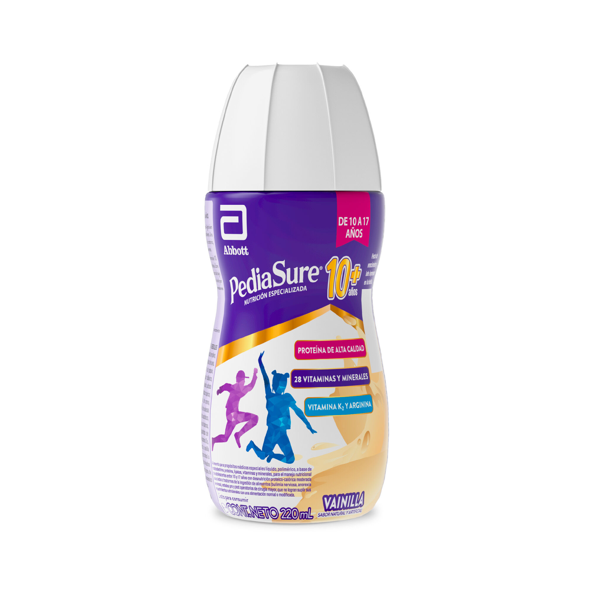 Pediasure Formula Nutricional para Adolescentes Vainilla Liquido 220 Ml