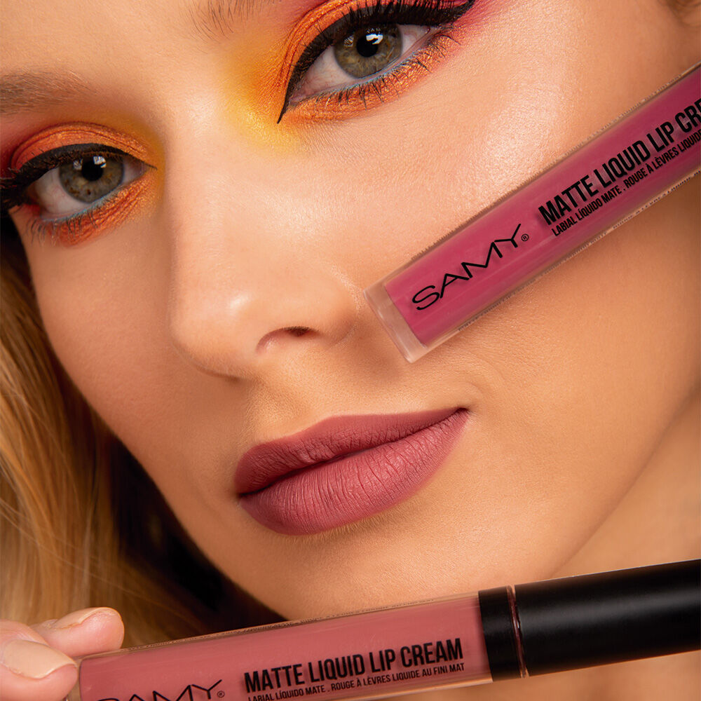Labial-Liquido-Mate-Alta-Cobertura-Samy-Frasco-X-4Ml-21.-Cherry-Wine-imagen-2