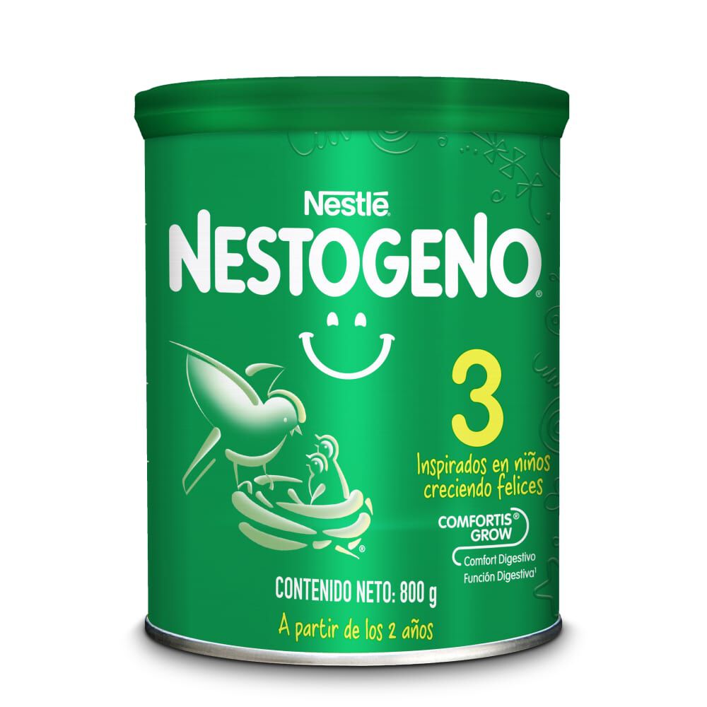 Nestogeno 3 Kids L Comfortis Polvo Suspensión Oral Tarro X 800Gr