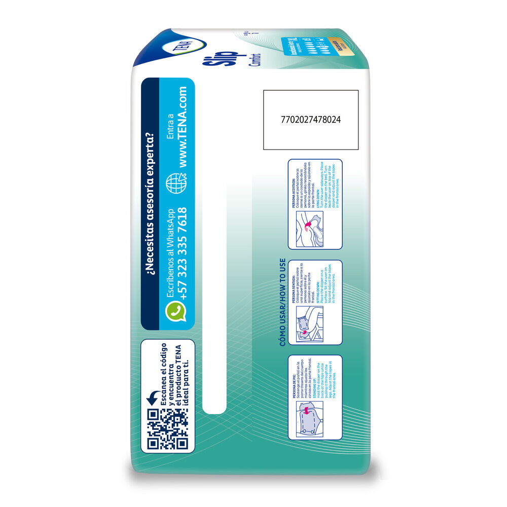 Pañal-TENA-Slip-Comfort-XL-X9-imagen-4