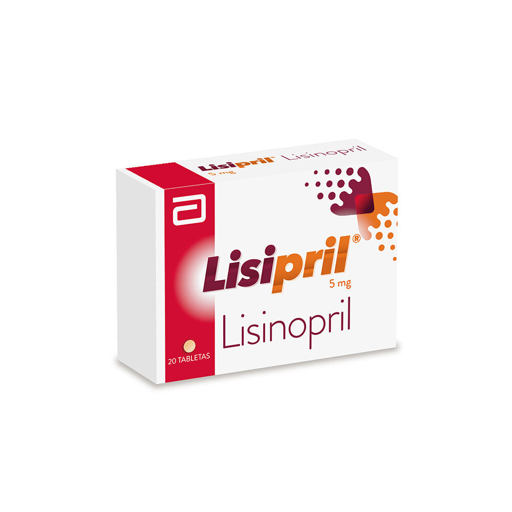 Lisipril 5Mg Caja X 20 Tabletas