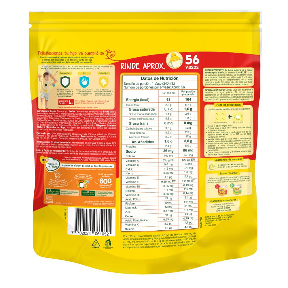 Klim-1+-X-1-Bolsa-X-2000Gr-imagen-2
