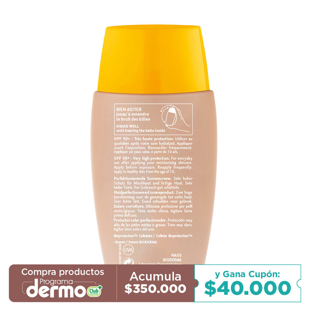 Photoderm-Nude-Touch-Bioderma-Tres-Claire-Very-Light-Spf50+-Frasco-X-40Ml-imagen-2
