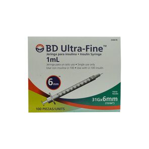 Jeringa-Para-Insulina-Ref-326678-Ultra-Fine-Becton-Dickinson-1mL---31G-X-6Mm-Sobre-x-1-imagen