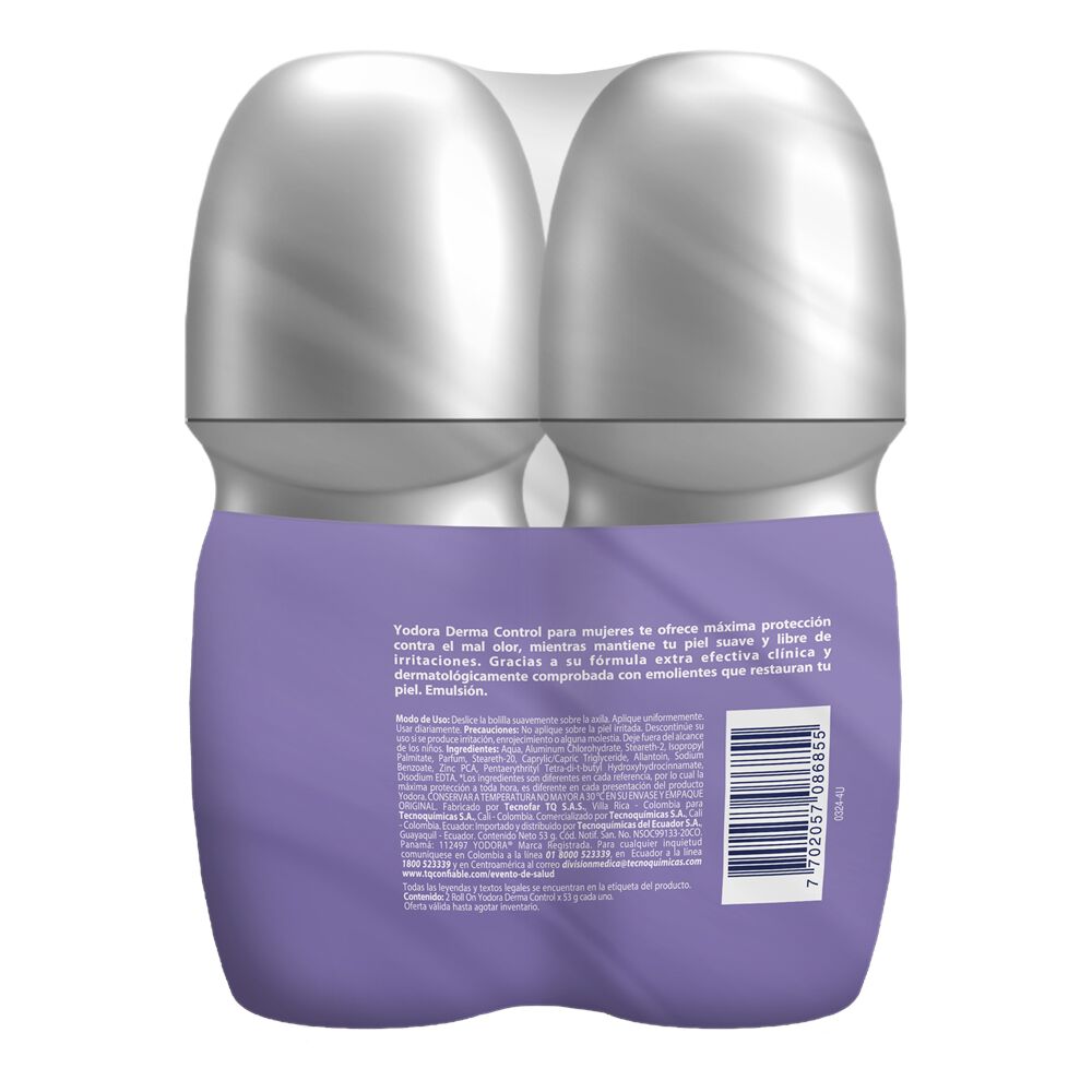 Promo-Desodorante-Roll-On-Yodora-Mujer-Derma-Control-Paquete-X-2Frasco-X-53Gr-imagen-2