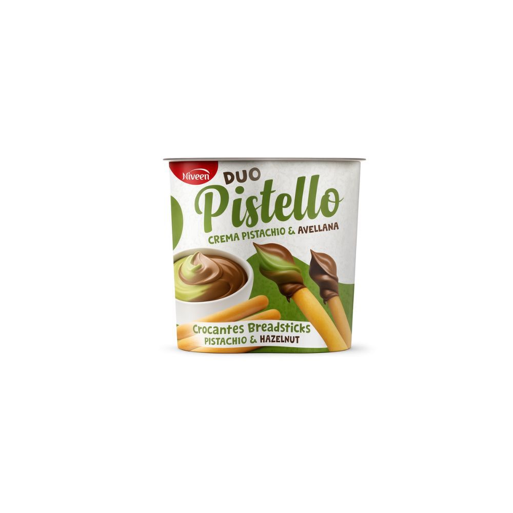 Duo Pistello Con Crema De Avellana Y Pistacho Pot X 55Gr