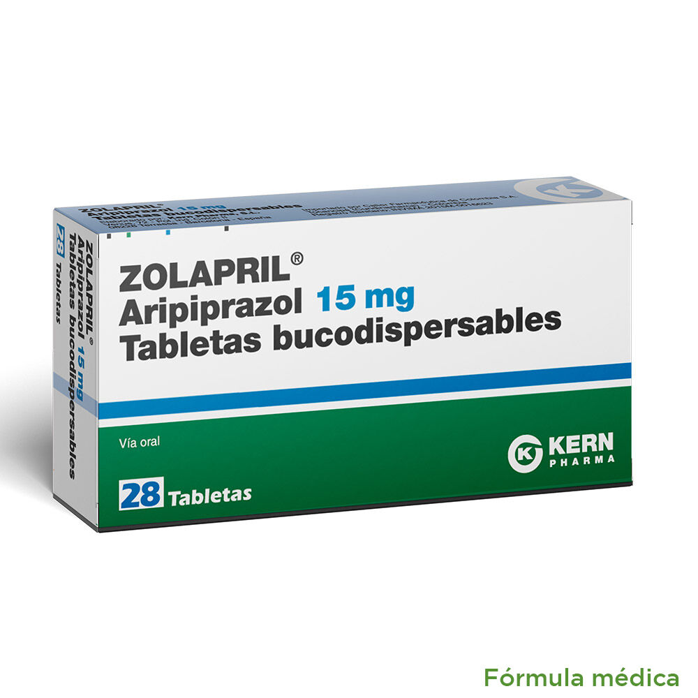 Zolapril 15Mg Tabletas Bucodispersables Caja X 28