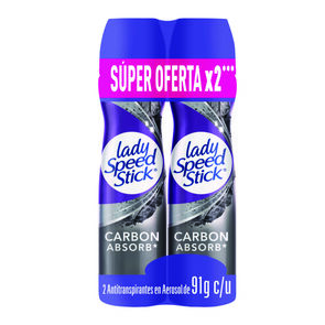 Promo-Desodorante-Lady-Speed-Stick-En-Aerosol-Carbon-Absorb-Paquete-X-2-Frasco-X-91Gr-imagen