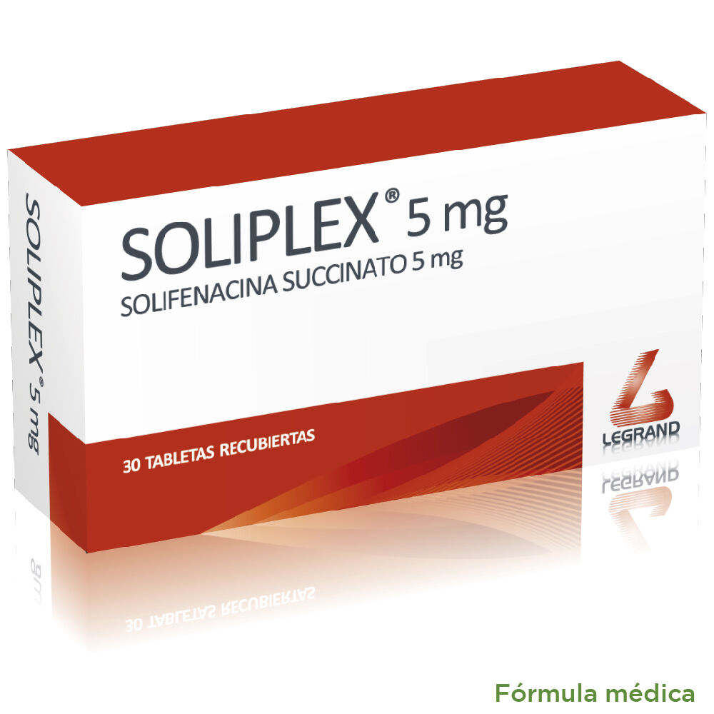 Soliplex 5Mg Tabletas Recubiertas Caja X 30