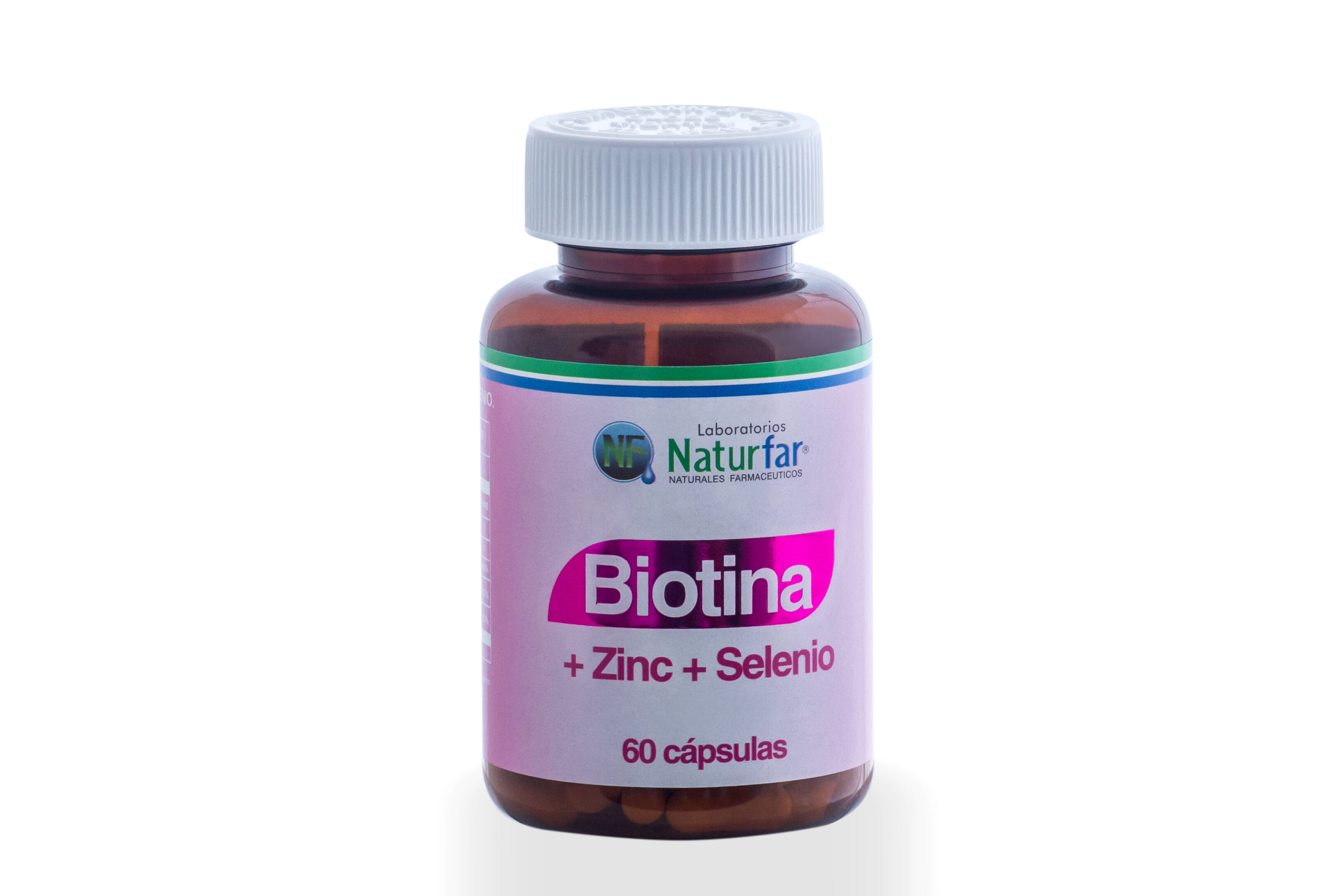 Biotina Biozin-C + Zinc + Selenio Capsulas Frasco X 60