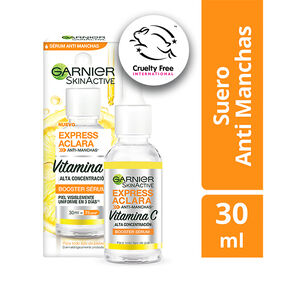 Serum-Vitamina-C-Express-Aclara-Gotero-Skinactive-Booster-Garnier-Frasco-X-30mL-imagen