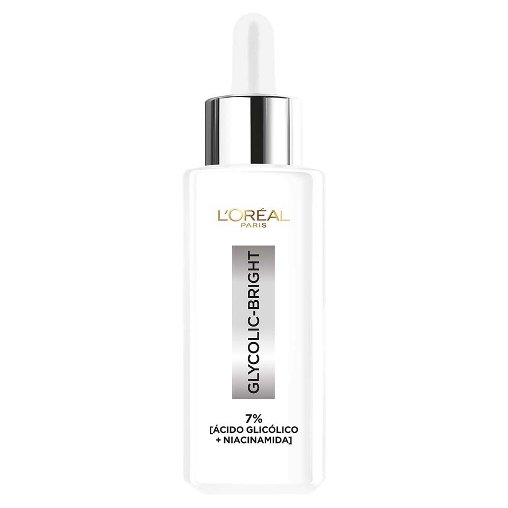 Sérum Facial L'Oréal Paris Glycolic Bright Antimanchas Ácido Glicólico Y Niacinamida 30 Ml