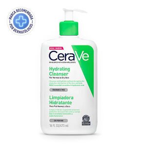 Cerave-Hydrating-Cleanser  Limpiadora-Hidratante-Frasco-X-473Ml-Para-Piel-Normal-A-Seca-imagen