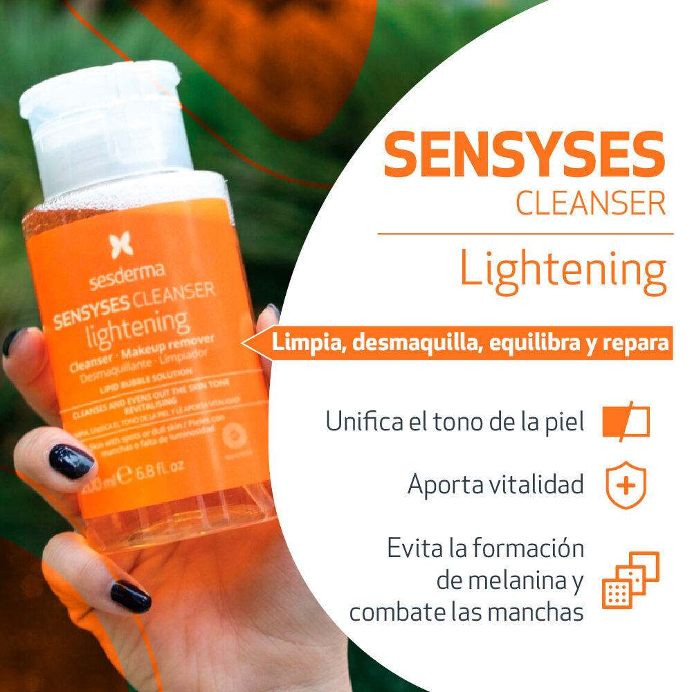 Desmaquillante-Sesderma-Sensyses-Cleanser-Lightening-Frasco-200Ml-imagen-4