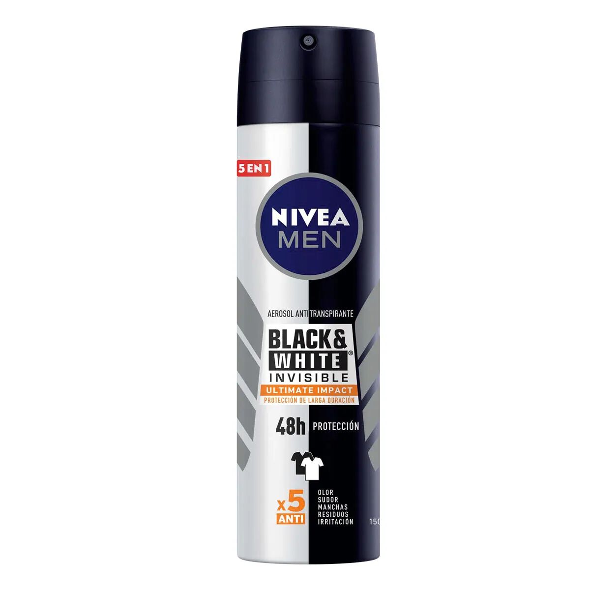 Desodorante Nivea Men Black & Withe Frasco X 150Ml