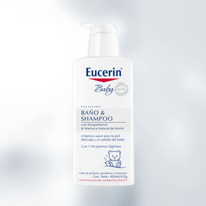 Baño-Y-Shampoo-Eucerin-Baby-Frasco-400Ml-imagen