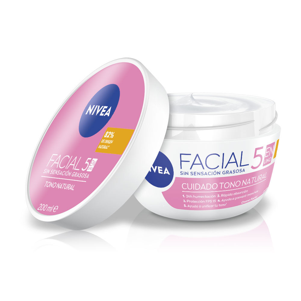 Crema-Facial-Nivea-Tono-Natural-5-En-1-Pote-200Ml-imagen-4