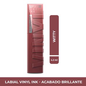 Labial-Liquido-Maybelline-40-Super-Stay-Vinyl-Ink-Frasco-X-4.2Ml-Witty-imagen