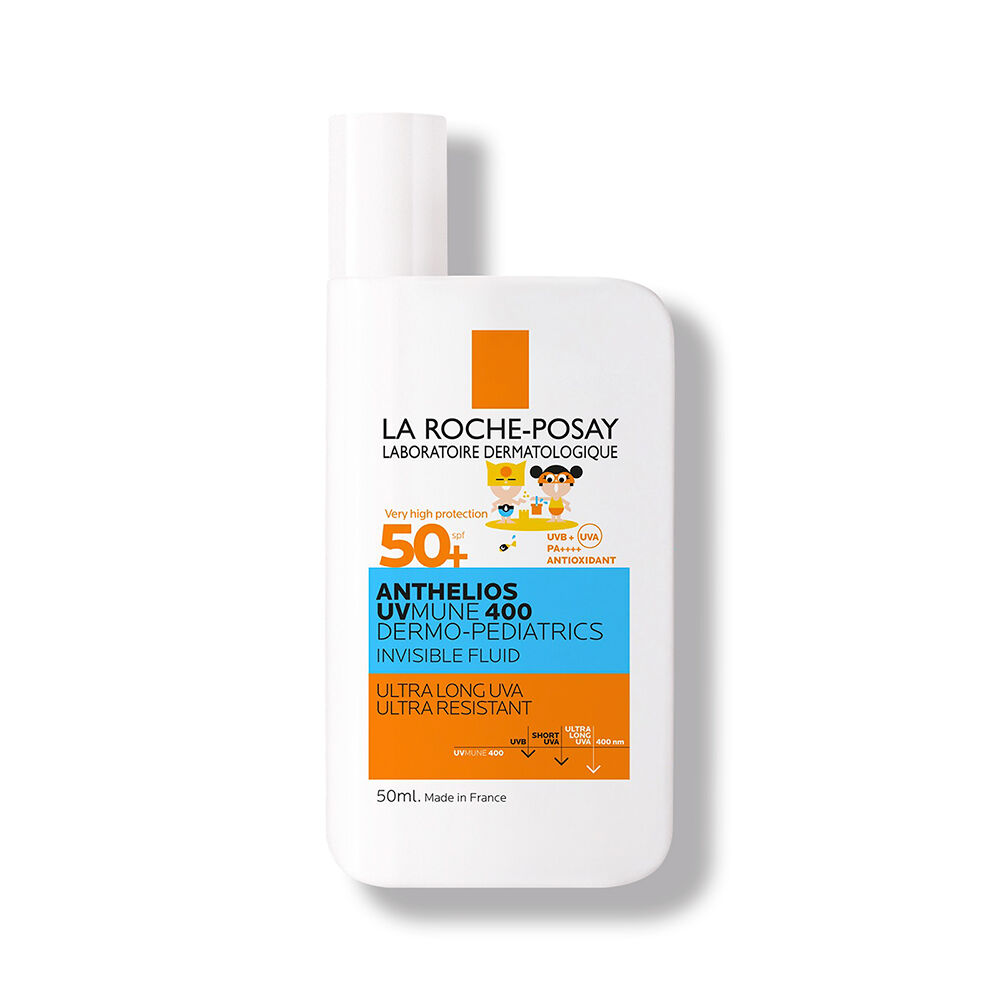 Protector-Solar-Dermo-Pediatrico-La-Roche-Posay-Anthelios-Uv-Mune-400-Fluido-Invi-Spf-50+-Frasco-X-50Ml-imagen-1