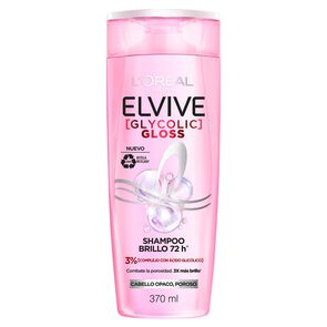 Shampoo-Loreal-Paris-Elvive-Glycolic-Gloss-3%-Brillo-72H-Frasco-X-370Ml-imagen