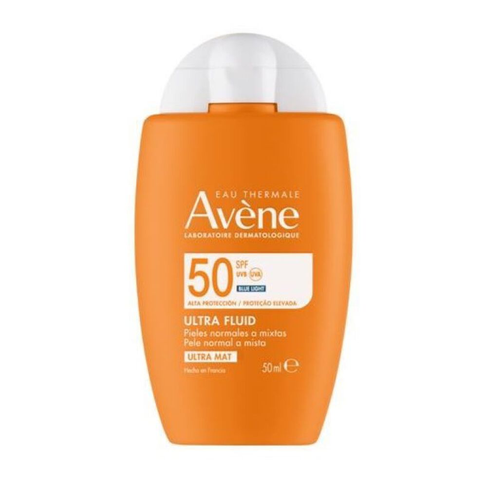 Protector-Solar-Avene-Ultra-Fluid-Ultra-Mat-Spf50-Frasco-X-50Ml-imagen-1