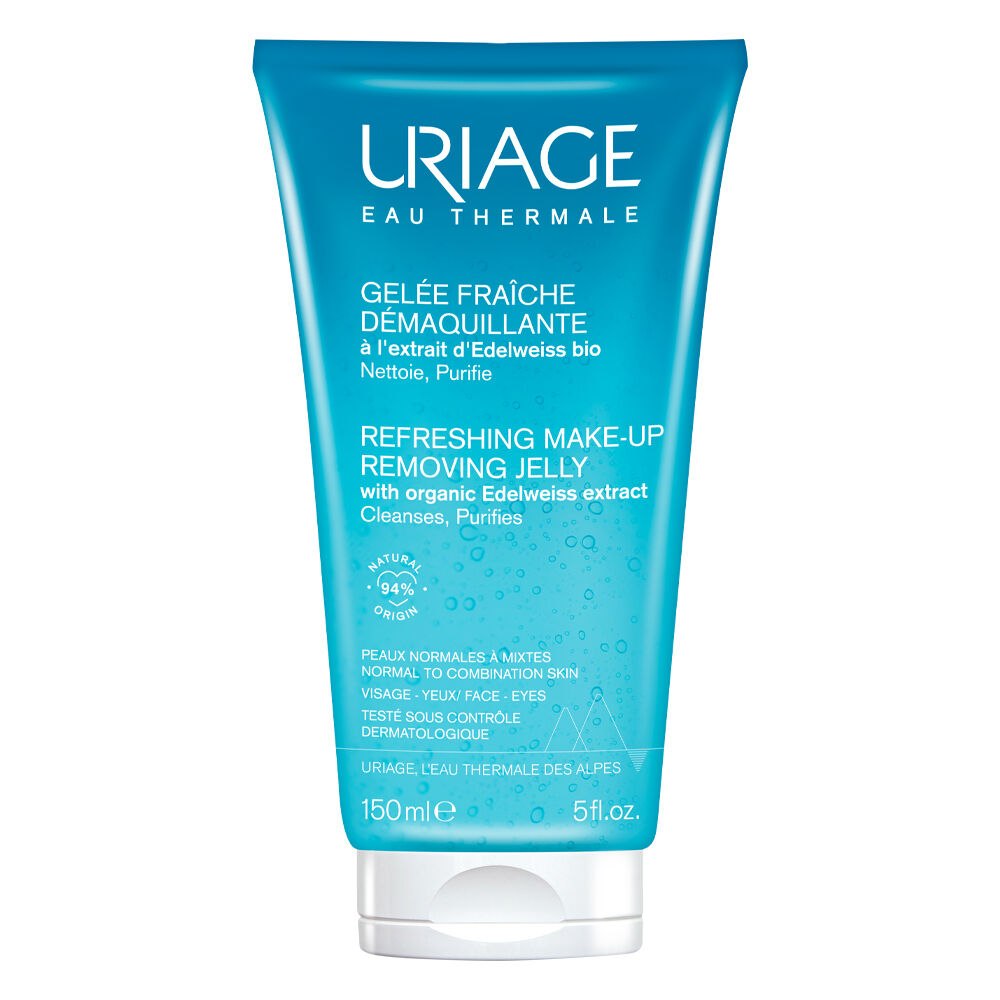 Gel-Desmaquillante-Fresco-Uriage-Pieles-Normales-A-Mitas-Tub--150Ml-imagen-1