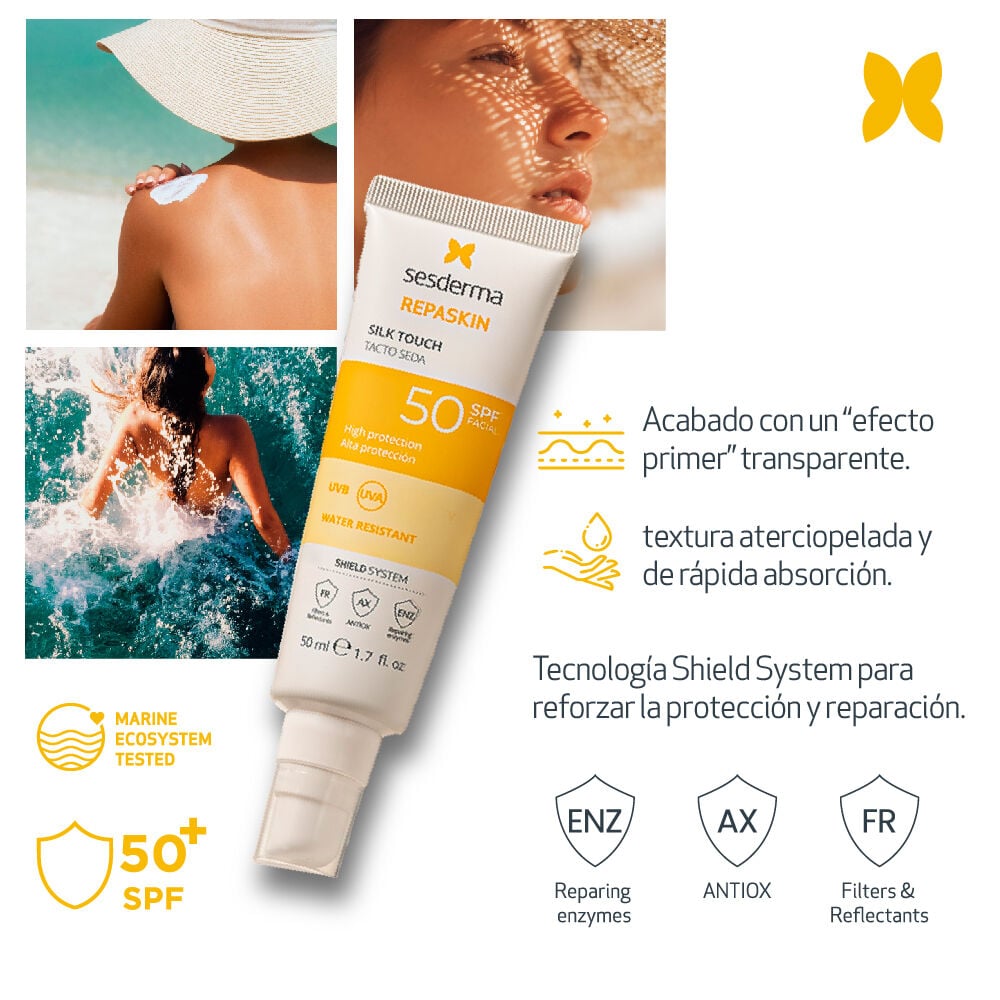 Fotoprotector-Sesderma-Repaskin-Tacto-Seda-Spf-50-Tubo-50Ml-imagen-4