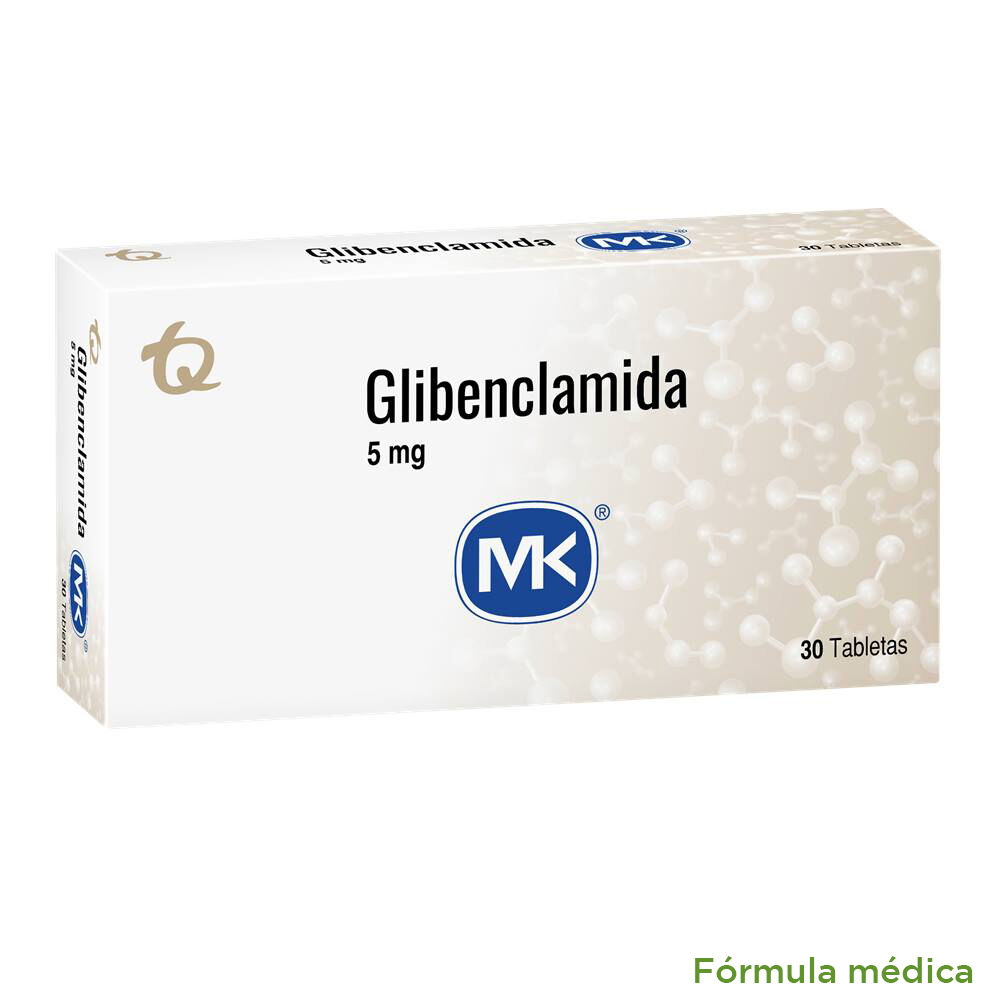 Glibenclamida-Mk-5Mg-Caja-X-30-Tabletas-imagen