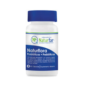 Naturflora-Probiotico+-Prebiotico-Naturfar-Capsula-Frasco-X-60-imagen